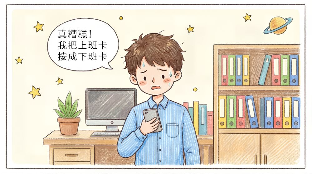 打錯卡，也不必慌